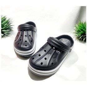 Resim Günlük Sabo Hastane,hemşire,doktor Sandalet Terlik Siyah 