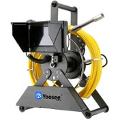 Resim yoosee Tesisat Ustalarının Yeni Gözleri-Bataryalı,50metre Sarı Sert Kablolu 17mm Pis Su Kamerası 