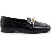 Resim Siyah Kadın Loafer Ayakkabı K01641022509 Çok Renkli 