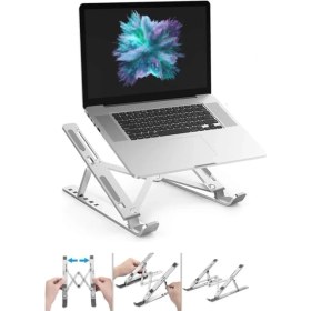 Resim Alüminyum Uyumlu 7 Kademeli Notebook Stantı 
