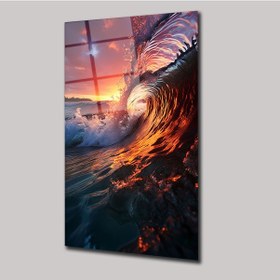 Resim Suyun Dansı - Cam Tablo - Deg0151 