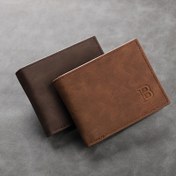 Resim Zuolaiwt Blok Erkek Cüzdanı - Premium Gerçek Deri, Minimalist Siyah Tasarım ile Sikke Cebi - Günlük ve Resmi Kullanım için Nefes Alabilir ve Dayanıklı - Bab/Bekar için Lüks Hediye, Günlük Cüzdan, Zarif Tarz, Pürüzsüz Dokusu 