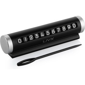 Resim Bestway ve Diğeri Siyah çevirmeli torpido üstü silindir numaratör 