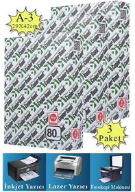 Resim Copierbond Fotokopi Kağıdı A3 80 Gr 500 Lü 3 Paket 