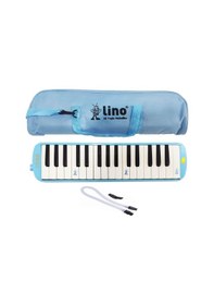 Resim Lino Melodika 32 Tuşlu Bez Çanta Pastel Mavi 