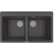 Resim Polex Cristal Lux Granit Eviye Naya9 Antrasit 