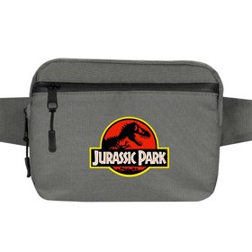 Resim Jurassic Park Classic Bel Çantası - Gri 