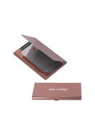 Resim İsme Kişiye Özel İnce Model Metal Kartvizitlik 