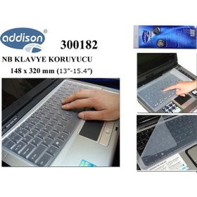 Resim Ronin_Bilgisayar Addison 300182 13-15.4" Notebook Klavye Koruyucu 