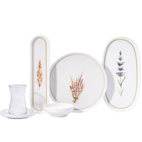Resim Korkmaz Luna Collection 25 Parça Kahvaltı Takımı A8685-1 