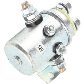 Resim Atv Utv Vinç Kontaktörleri İçin 12v 200a Solenoid Röle Anahtarı Normalde Açık Kontaklar 