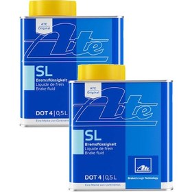 Resim Ate Dot 4 Fren Hidrolik Yağı 2 x 500 ML 