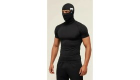 Resim Flex Premium Reflektörlü Siyah Kar Maskesi Model 28 Balaklava Balaclava Motorsiklet Scooter Bisiklet Spor 