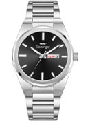Resim Slazenger SL.09.2555.2.04 Erkek Kol Saati | 41 mm Siyah Kadranlı, Oval Kasa, Paslanmaz Çelik 
