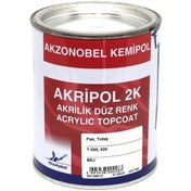 Resim Akzonobel Akripol 2k Düz Renk -bej- T020. 020- 1 Lt. 