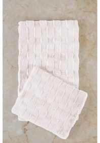 Resim Elart Rita Paspas Takımı 60x100 Cm Krem Krem 
