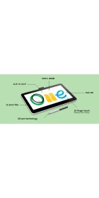 Resim Wacom One 12 inç Grafik Tablet DTC121W0B Çoklu Dokunmatik Ekran ile Yüksek Hassasiyet 