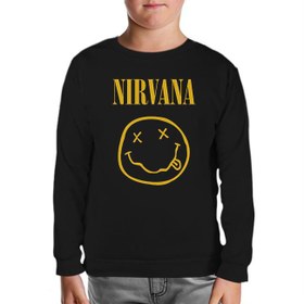 Resim Nirvana - Come As You Are Siyah Çocuk Sweatshirt 