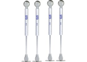 Resim 4 Adet Std Dolap Amortisörü Gazlı Piston Kapak Hidroliği 27 cm 80N 