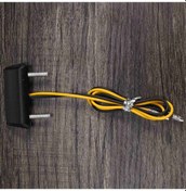 Resim Synodicmonth Honda Kawasaki Yamaha Suzuki Beyaz Motosiklet Dekoratif Led Arka Lambası Plaka Lambası 