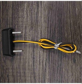 Resim Synodicmonth Honda Kawasaki Yamaha Suzuki Beyaz Motosiklet Dekoratif Led Arka Lambası Plaka Lambası 