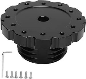 Resim Direksiyon Montaj Kiti, Direksiyon Adaptörü Siyah Hassas Değiştirme Thrustmaster T300 T500 PCD 73mm Direksiyon Simidi 
