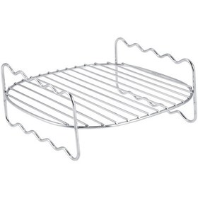 Resim Lemestar Philips Airfryer Hd9225, Hd9920, Hd9231, Hd9233, Hd9904 İçin Çift Katlı Paslanmaz Çelik Izgara - Islak Tutmayan, Lavabo Güvenli, Daha Fazla Yemek Pişirebilir 