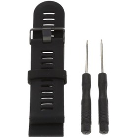 Resim Garmin Fenix 3 Hr Siyah İçin Silikon Bileklik Yedek Kayışı 