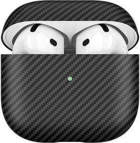 Resim UnDePlus Airpods 4. Nesil ile uyumlu Kılıf 600D Karbon Fiber Yapılı Kulaklık Kılıfı 43 