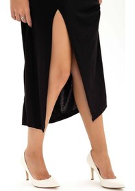 Resim Tamer Tanca Kadın Hakiki Deri Beyaz Stiletto Ayakkabı 22 5205 Bn Ayk Beyaz 