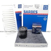 Resim Toyota Uyumlu Yaris 1.3 16V Filtre Bakım Seti (2006-2009) 