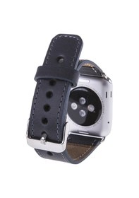 Resim Bouletta Apple Uyumlu Watch Deri Kordon 42-44-45 MM Lacivert 