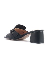 Resim Nine West Garland 5fx Siyah Kadın Topuklu Terlik 000000000101928817 Siyah 