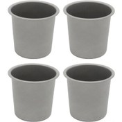 Resim Teltree 4'lü 220ml Titan Bira Bardağı - Hafif, Taşınabilir, Yığılabilir, Kremalı Köpükler Ve Zengin Aroma İle Dışarıda İçim Keyfi Çok Renkli 