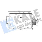 Resim Kale 382000 - Klima Kondenseri Combo-corsa C-tıgra Al/al 588 381 