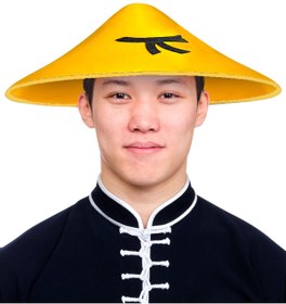 Resim neararsanbizden Uzak Doğu Asyalı Şapkası Sarı Renk 