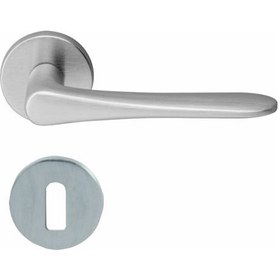 Resim Hafele Kapı Kolu Seti Yana Oda Cb Mat Krom 