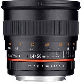 Resim 50 mm F/1.4 As If Umc Full Frame Lens 