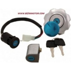 Resim ASYA 125 CG ASYA-KUBA KONTAK VE KİLİT SETİ 