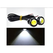 Resim Ayna Altı Led Gündüz Ledi Tampon Altı Sis Ledi Motosiklet Beyaz R 