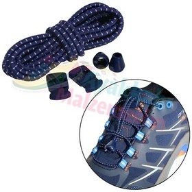 Resim Akıllı Kilitli Elastik Ayakkabı Bağcık 100 CM Video Tanıtımlı 