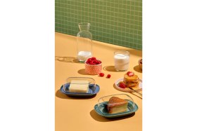 Resim Vienev 3lü Şeffaf Kapaklı Kahvaltılık Saklama Kabı Mint 