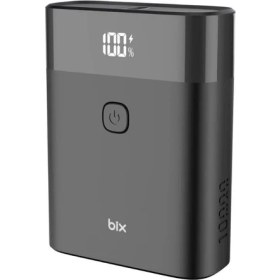 Resim Bix PB20W 10000MAH Type-C ve USB Çift Çıkışlı Dijital Ekranlı Mini Powerbank Siyah iPhone Samsung Huawei Uyumlu 