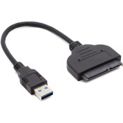 Resim hepsiofis Usb Sata Ssd Kablosu Tek Güç Data Kablosu Usb 2.0 