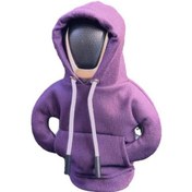 Resim Jms Manuel Saplı Yumuşak Araba Vites Topuzu Koruma Kapağı Kazak Mor 