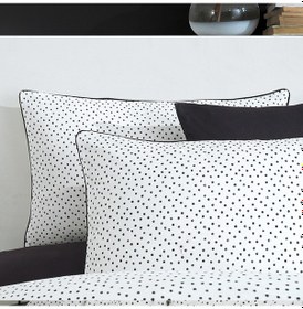 Resim Coté Blanc Points %100 Pamuk 2'Li Yastık Kılıfı 