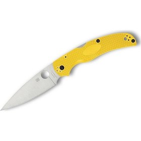Resim Spyderco Native Chief Lightweight Salt Cpm Magnacut Yellow Frn Plainedge Çakı Sarı 