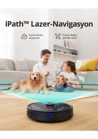 Resim Anker Eufy Lr30 Hybrid Plus Çöp İstasyonlu Akıllı Robot Süpürge (Teşhir &Outlet) 