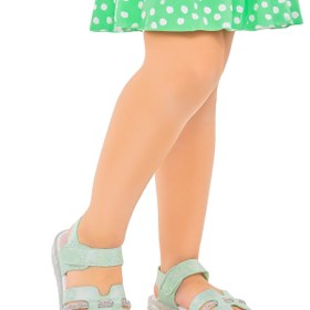 Resim Kiko Kids Velino Kız Çocuk Sandalet Mint Yeşili 