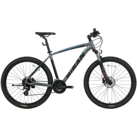 Resim Bisan Mtx 7300 - 27.5 Jant 17'' 43 cm (M) Kadro Dağ Bisikleti - Metalik Gri Yeşil 
